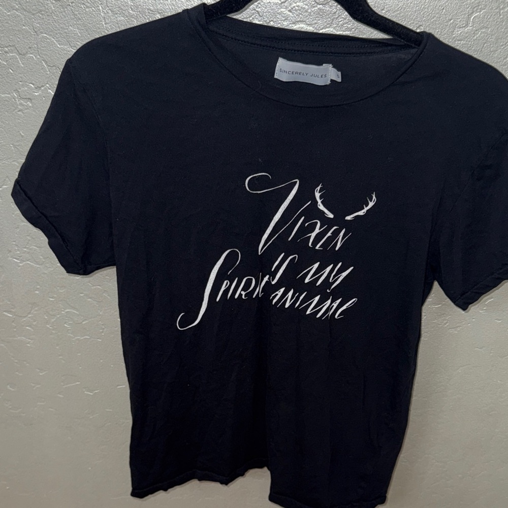 Sincerely Jules Vixen is my spirit animal tee shirt